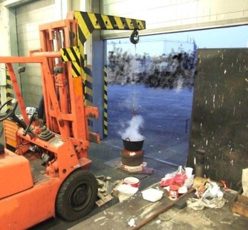 Készül a finom kajcsi