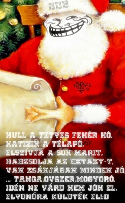 Drogos télapó  🙁