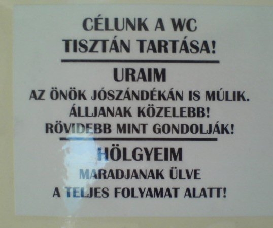 Munkahelyi WC