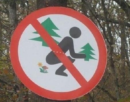 Gombára tojni TILOS