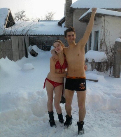 Menj be, mert megfázol !