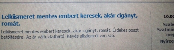 Nyíregyházi álláshirdetés