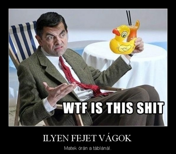Matek órán . . .