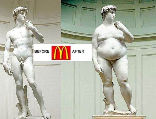 Már ő is a Mekis kaját tolja 🙁