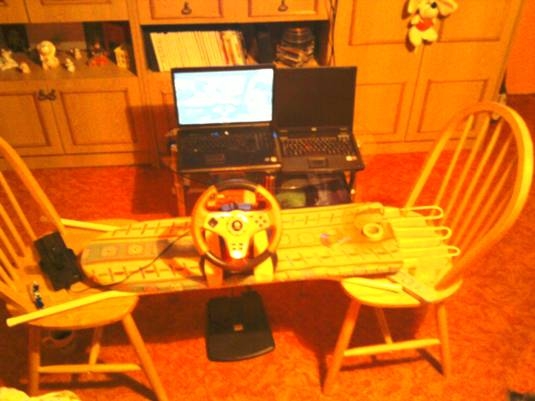 Van aki így tolja otthon