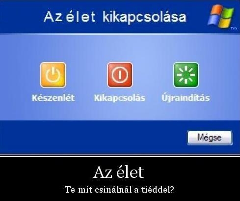 Az élet . . .