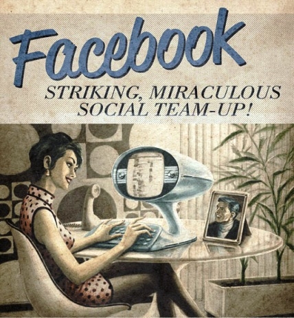 Facebook - retro hangulat