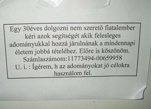 Legalább őszinte 🙂