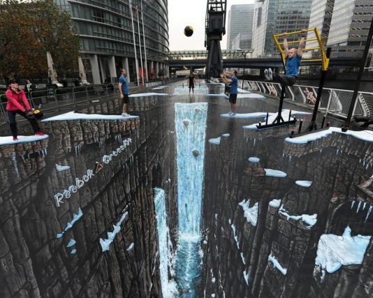 Napi NEM szar - 3D-s aszfalt festészet