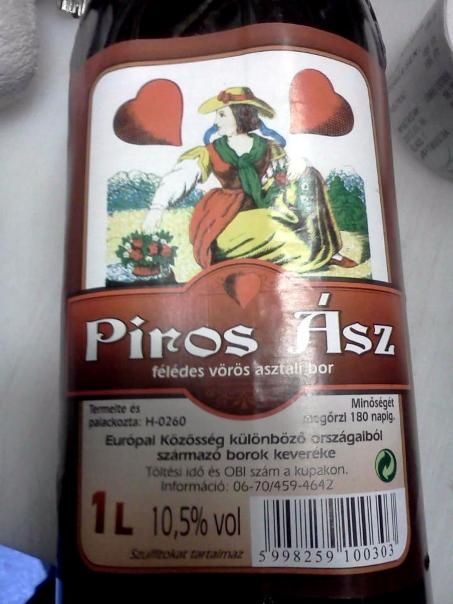 Európai közösség különböző országaiból származó borok keveréke 🙁