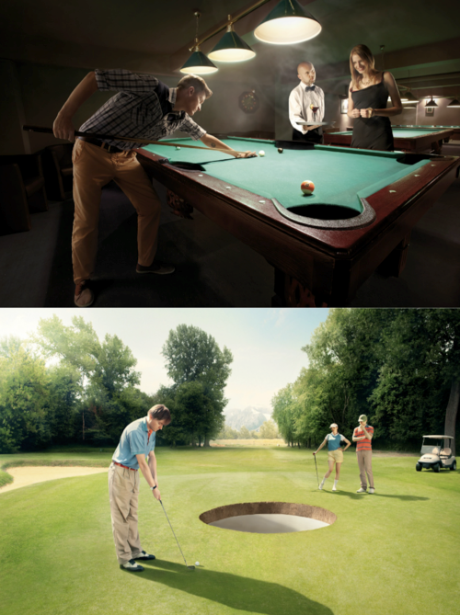 Billiárd és golf - könnyített verzió