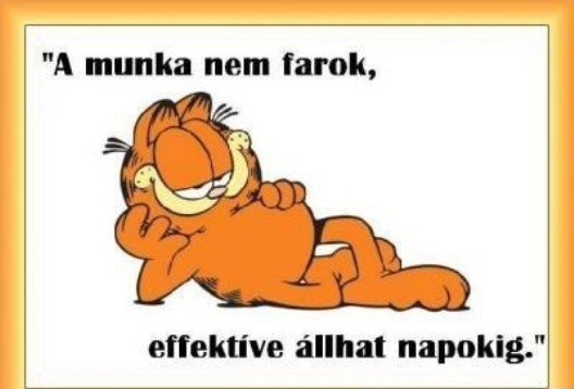 Tipp hétfőre - Garfield filozófál