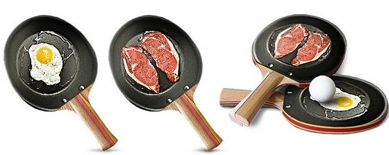 Étvágygerjesztő pingpong ütők