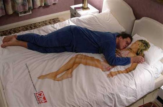 Ágyhuzat magányos férfiaknak