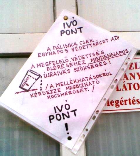 A megfelelő védettség érdekében . . .