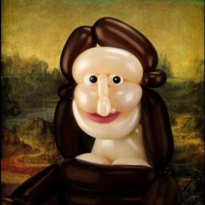 Modern művészet - Lufi Lisa