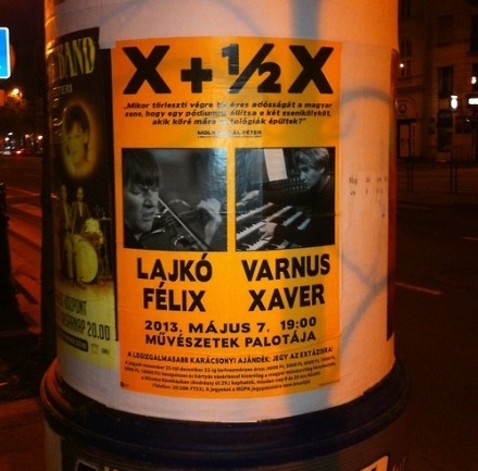 Programajánló májusra - X + fél X