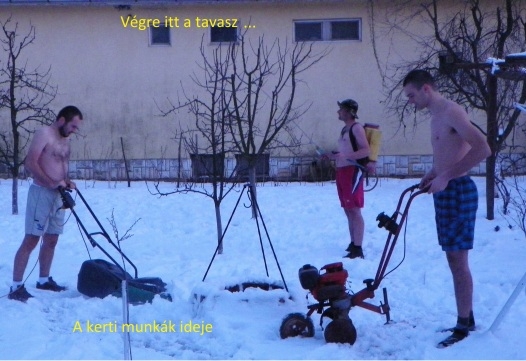 Itt a tavasz - kezdődnek a kerti munkák
