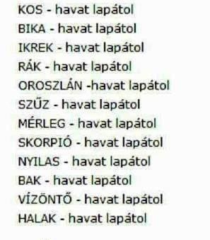 Napi horoszkóp - 2013.03.26.