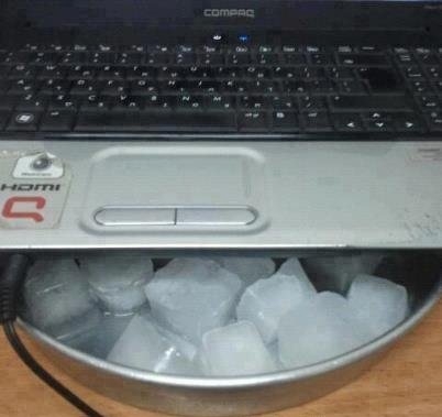 Laptop hűtés - konyhai változat