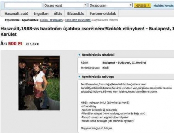 Napi apró - megunta . . .