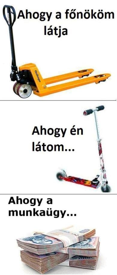 Eközben a melóhelyen . . .