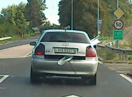 Nagyrécsénél kapták lencsevégre a szállítót