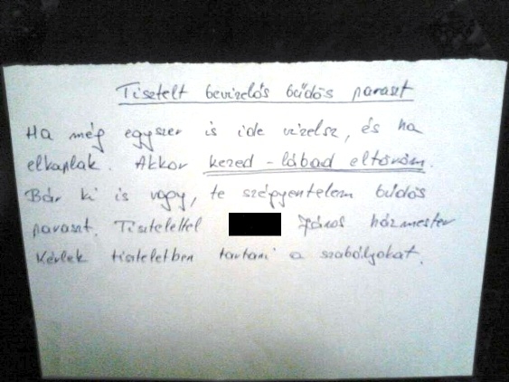 Csak egy debreceni házmester . . .