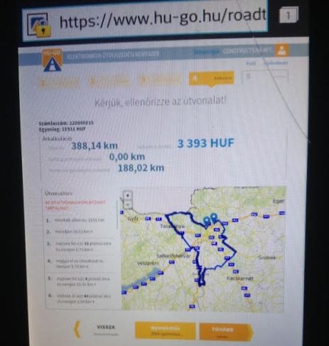 Ismerd meg hazád - támogatja a HU-GO - Elektronikus útdíjszedési rendszer