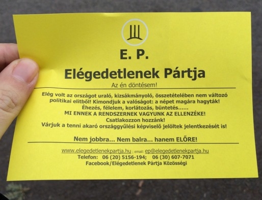 Tipp - Elégedetlenek Pártja