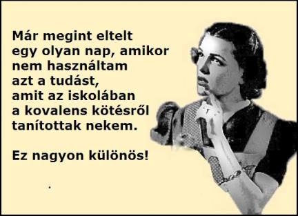 A kémia tanárnak vajon mi erről a véleménye?