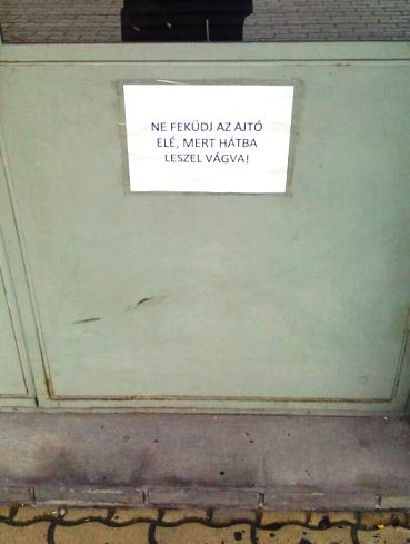 Info csöveseknek 🙁