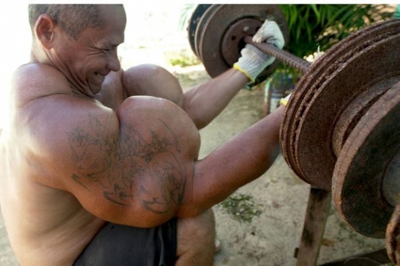 Ma bicepszre edzek . . .