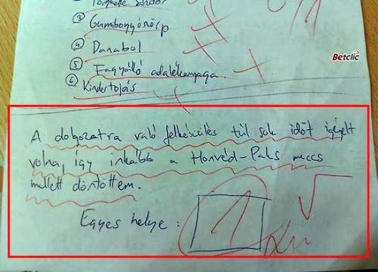 Legalább őszinte volt