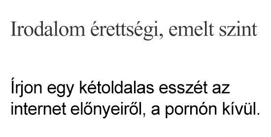 Hétfőn kezdődnek az érettségik...