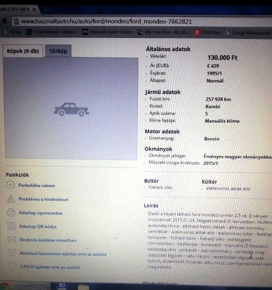 A nap ajánlata a használtautó.hu-ról 