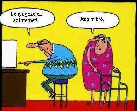 Papának kicsit rossz már a látása :P