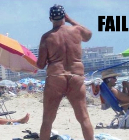 A nagyfater is szeret strandra járni :P