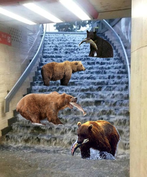 Eközben a Nyugati pályaudvarnál