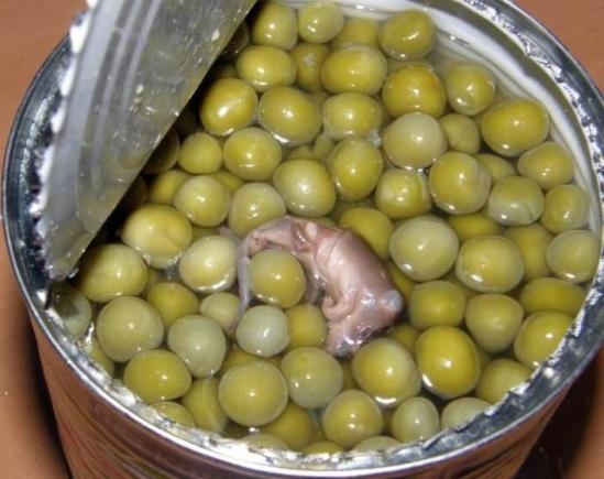 Ma zöldborsó lett volna ebédre 🙁