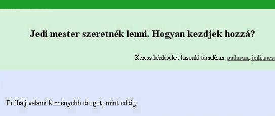 Érkezik a segítség :P