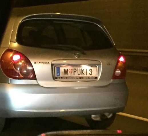 Érdekes bécsi rendszám