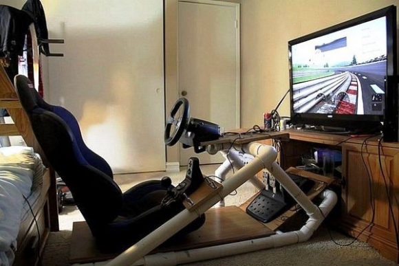 Szimulátor cockpit házilag