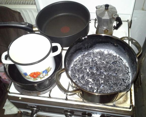 Kissé elfőtt a mai ebéd...