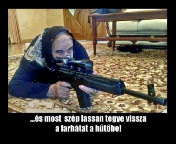 Én hallgatnék rá :P