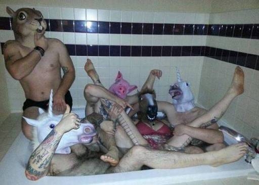 Van ahol már elkezdődött a buli