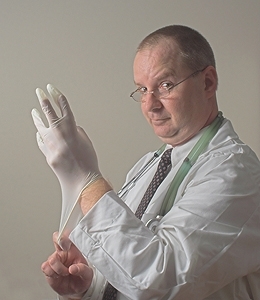 Az urológus ajtaján