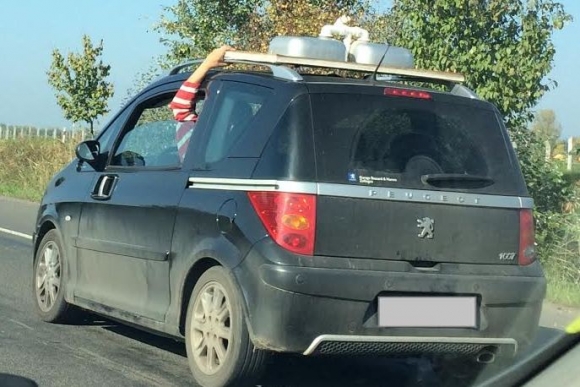 Szeged felé félúton...