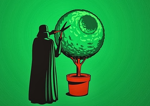 Vader Nagyúr is szereti a növényeket