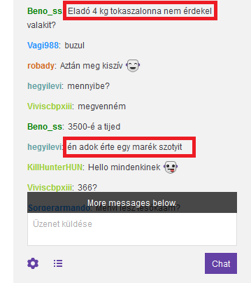 Eközben a chaten...